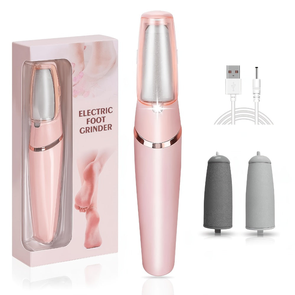Electric Pedicure Foot File 10-in-1 Kit – Rechargeable with Digital Display, 3 Roller Heads, Dead Skin & Hard Skin Remover for Men & Women - product image 3
