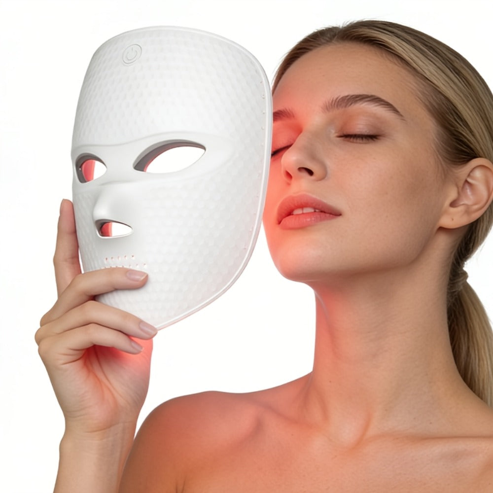 7 Color Photon LED Facial Device – Multifunctional Home Light Therapy Skin Care Tool Anti-Aging Collagen Boost Acne Brightening Rejuvenation Beauty Gift for Women - product image 4
