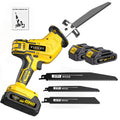 Cordless Reciprocating Saw - Electric Reciprocating Saw with Safety Lock, Large Capacity Battery & Charger, Variable Speed for Wood, Metal & Demolition Cutting, DIY Home Renovation - product image 23