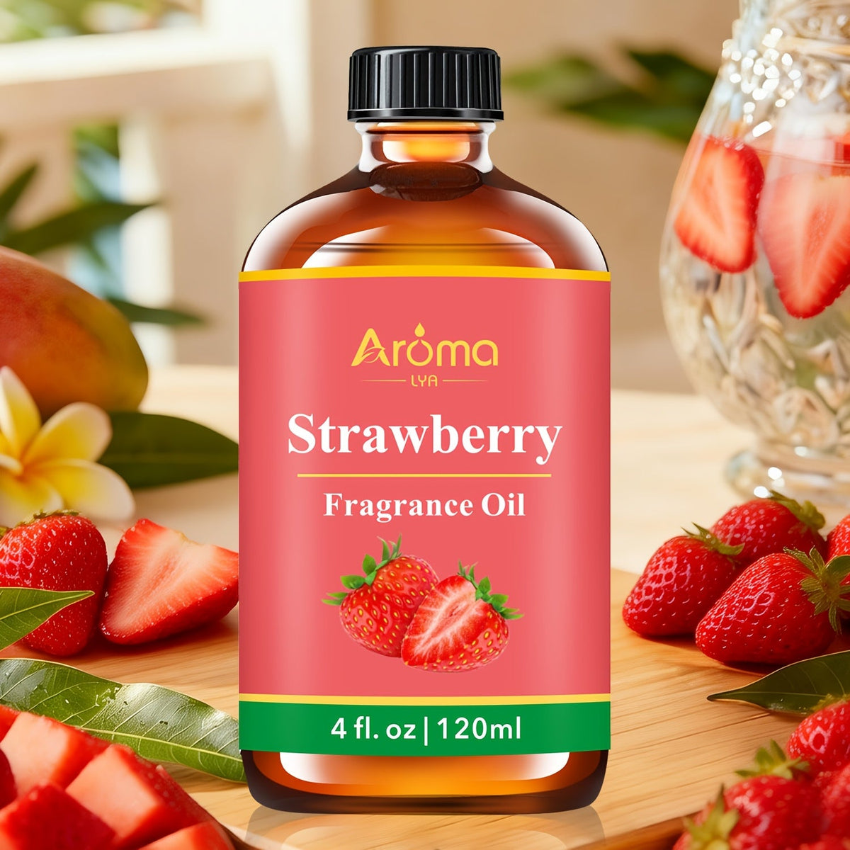 Fruit Fragrance Oil 4oz – Sweet Scented Oils for Diffuser, Candle Making, Soap, Massage & Hair Care | Strawberry, Blueberry, Peach, Watermelon, Cherry & More - product image 16
