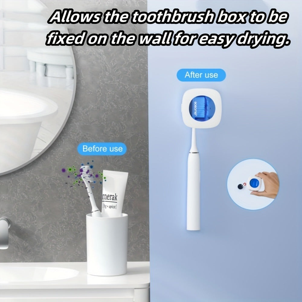 Toothbrush Case USB Rechargeable – 200mAh Battery Compact Portable Toothbrush Protective Cover for Travel, Perfect Gift for Family & Friends on Christmas, Mother's Day & Father's D - product image 8