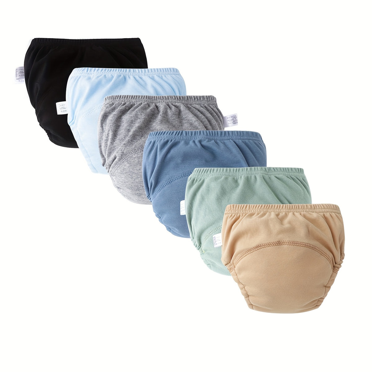 6 Pack Baby Training Briefs Soft Toddler Briefs Toilet Training Briefs Soft Breathable Briefs For Boys and Girls - product image 3
