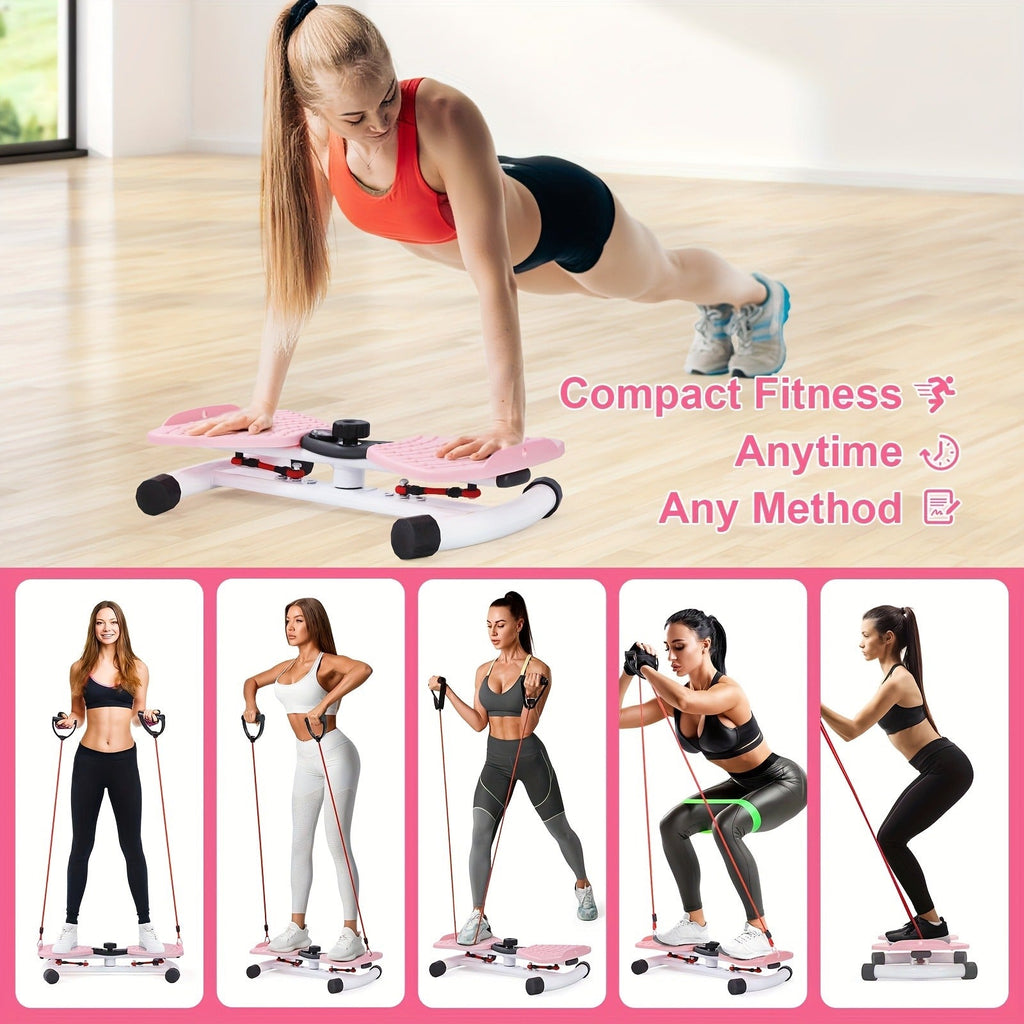 Waist Twisting Board Ab Twister for Home Gym | Track Time, Reps & Calories | Noiseless 360° Twist Exercise Machine with Digital Display, Figure-8 Resistance - product image 7