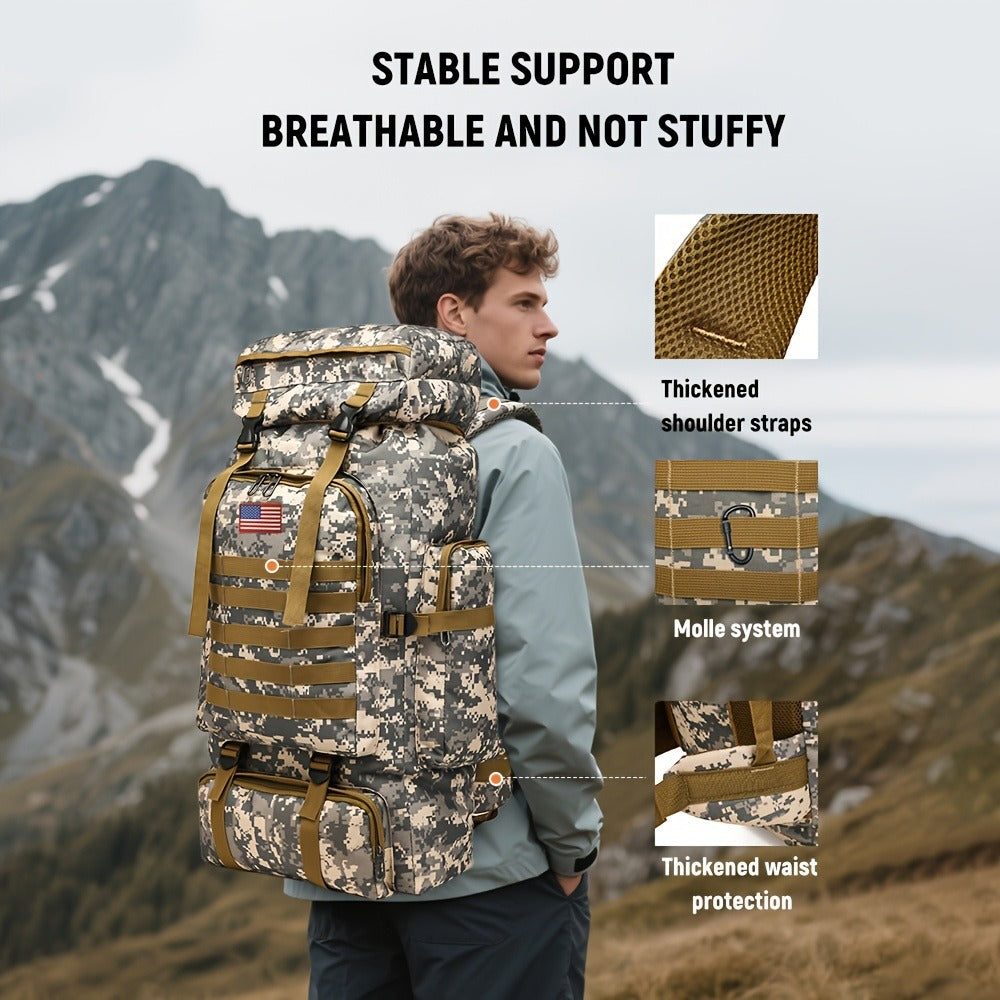 Lightweight Packable Hiking Backpack 21L, Multi-Compartment Camping Rucksack with Adjustable Straps, Waterproof Outdoor Daypack for Camping, Trekking & Travel - product image 15