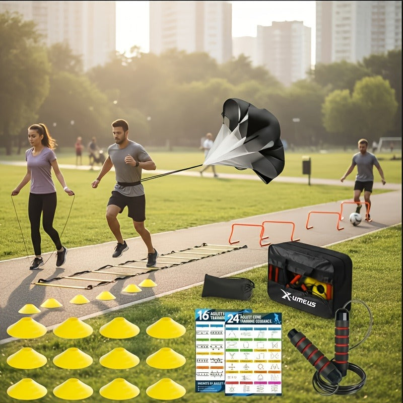 Speed & Footwork Drills with Carry Bag – Agility Ladder Training Set - product image 6