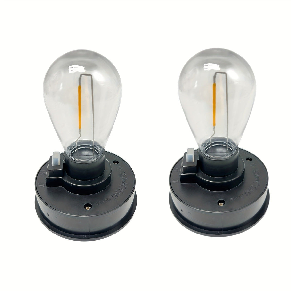 Solar Lantern Replacement Bulb IP65 Waterproof – Outdoor Solar Light Accessory, Top Bulb Replacement Kit – 2, 6 or 12 Pack