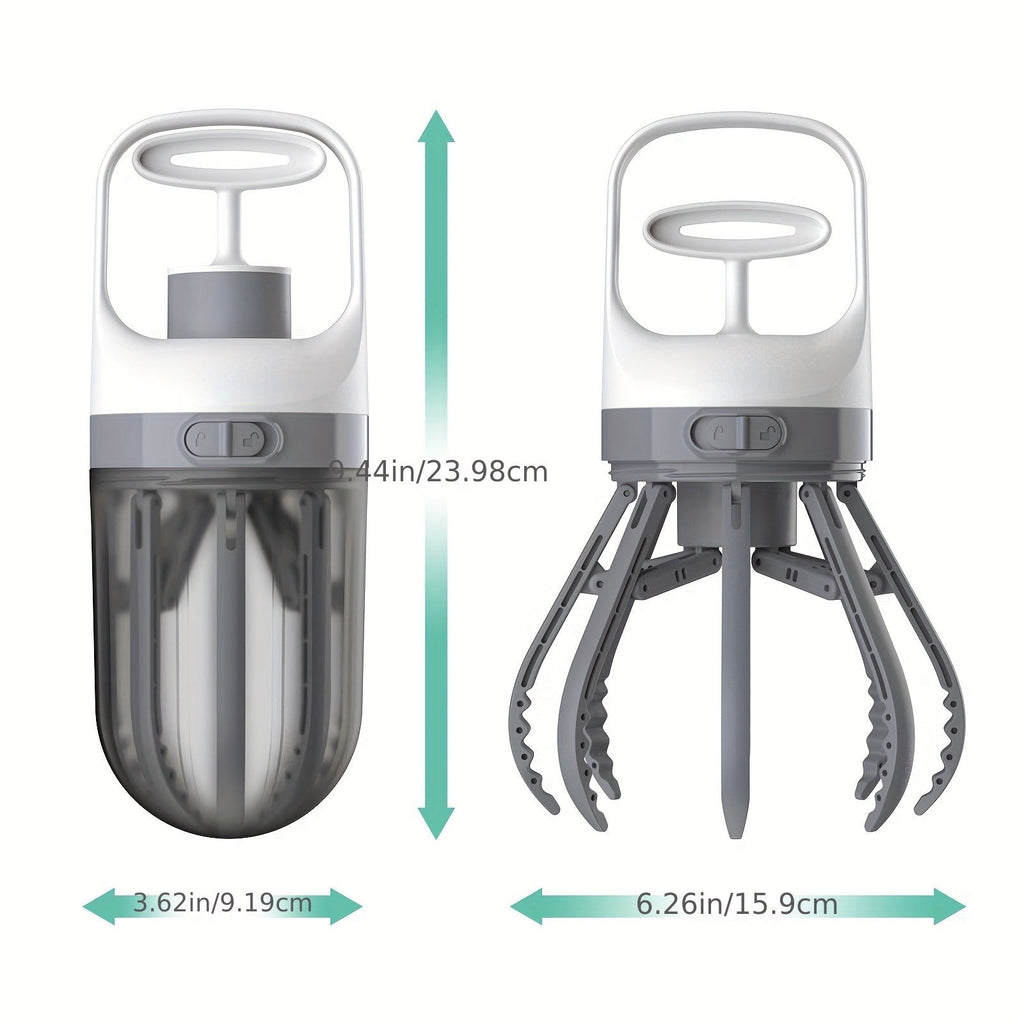 Travel-friendly Hands-Free Hygienic Waste Pick-Up System for Small Medium Large Dogs, Parks & Lawn Use – Dog Pooper Scooper No-Touch 2-in-1 with 75 Waste Bags - product image 4