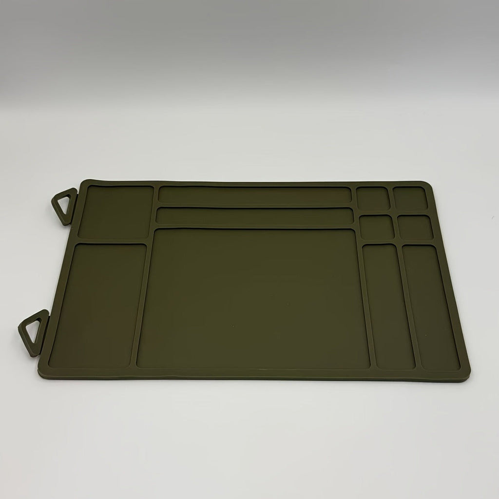 Heavy Duty Non-Slip Rubber Solvent-Resistant Pad for Pistol Rifle Handgun Maintenance, Easy-Clean Silicone Surface Gunsmith Work Mat – Gun Cleaning Mat with - product image 7