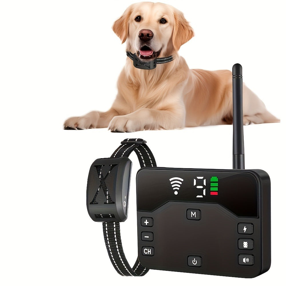 Wireless Dog Fence System with Remote Training Collar – 2.4GHz 800ft Range, 9-Level Adjustable, Containment System for Small Medium Large Dogs, 1/2/3 Dogs - product image 4