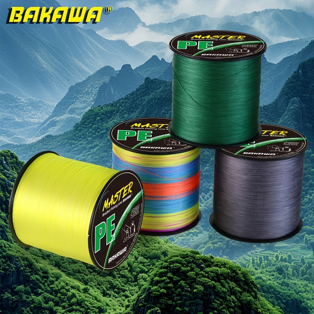 4 Strand 100% PE, Multi-Color & Solid Colors, 20-85lb, Saltwater Freshwater Carp Fishing – PE Braided Fishing Line 500m - product image 7