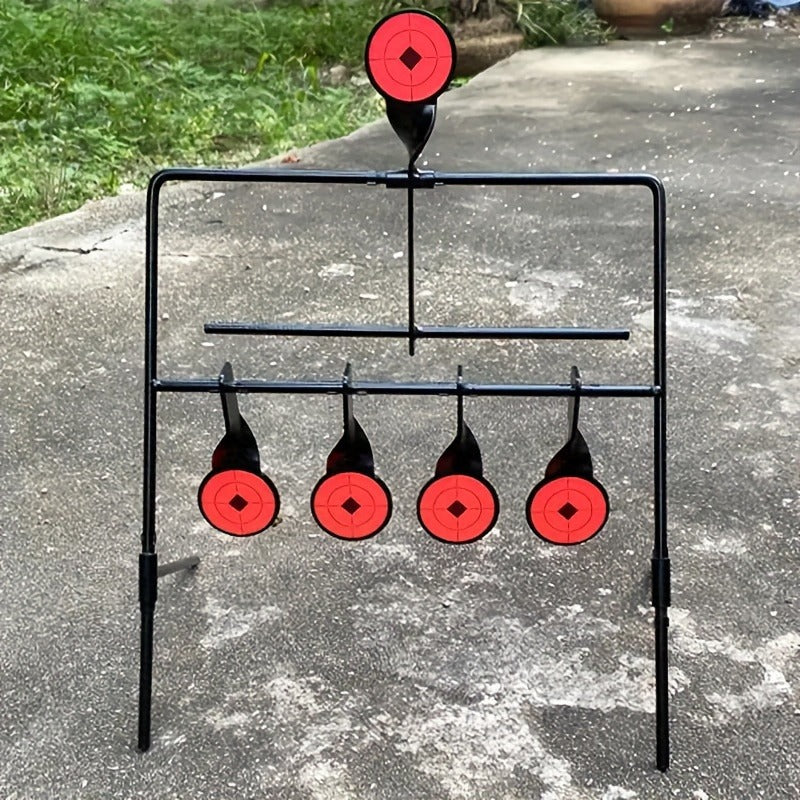 Metal Frame Practice Target for Indoor & Outdoor Training, Airsoft BB Gun Pellet Pistol Archery Slingshot Shooting Range Accessories, Size 22-38 – Shooting - product image 5