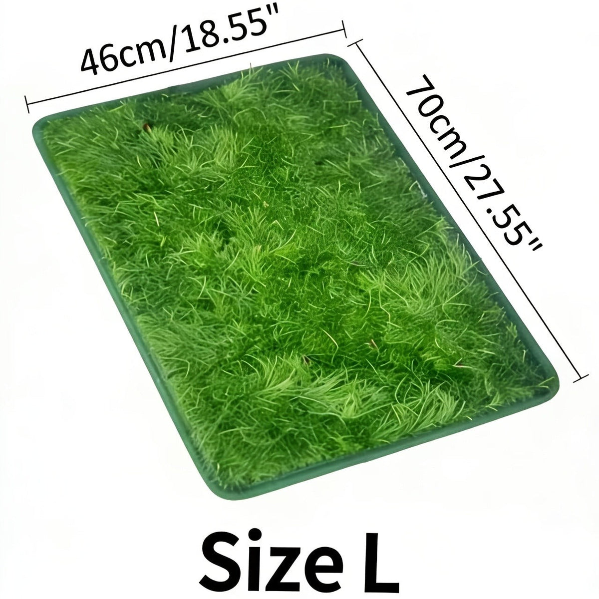 Odor-Proof Pet Training Lawn Mat for Indoor Outdoor Use, Dog Urine Grass Pad 18 x 28 Inch for Puppies & Adult Dogs | Artificial Grass Dog Potty Pad Washable - product image 2