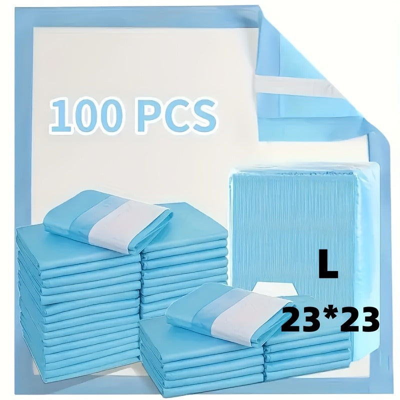 Puppy Pee Pads 100 Count – 6-Layer Super Absorbent Dog Training Pads, Leak-Proof Tear-Resistant Odor Control, 23.6"x23.6" & 34"x28" Large Size, Suitable for - product image 2