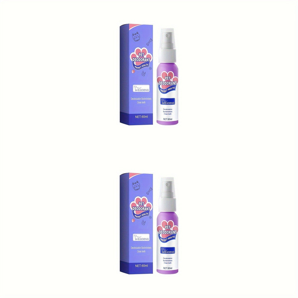 Pet Dental Spray for Dogs & Cats | Teeth Cleaning & Bad Breath Freshener, No-Brush Oral Care Spray for Plaque & Tartar Control, Safe Daily Use - product image