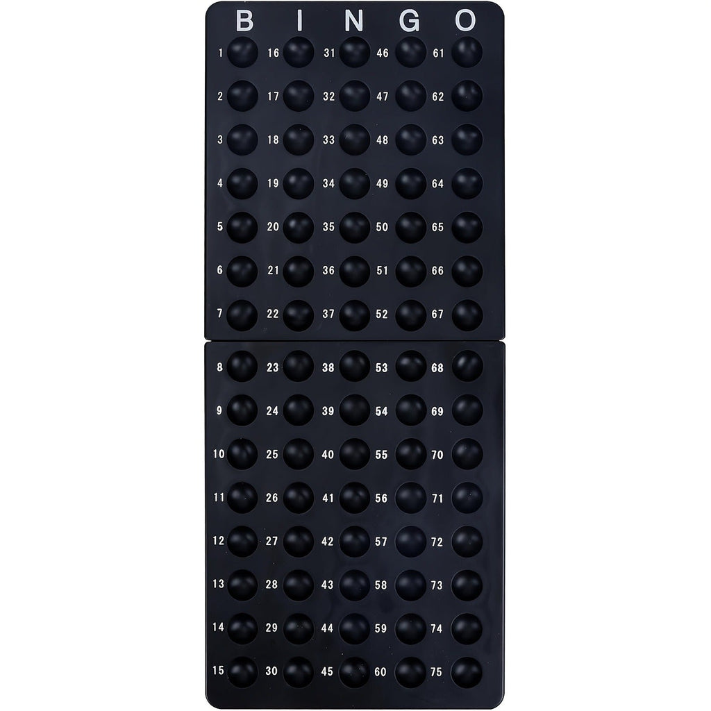Deluxe Bingo Game Set with Stainless Steel Metal Cage – Includes Bingo Balls Cards & Colorful Chips – Classic Family Board Game for Game Nights Parties and Large Groups