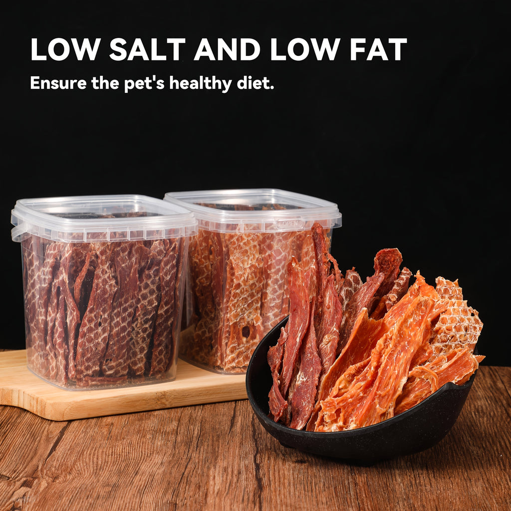 Duck Jerky Dog Treats Bundle High Protein Chews Grain Rawhide Free Daily Snacks for Small Medium Large Breeds Duck Lovers Dried Meat Bites Duo for Happy Pets - product image 9