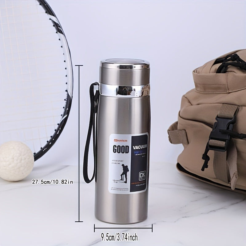 Double Wall Vacuum Flask with Leak-Proof Lid, Wide Mouth, Keeps Drinks Hot & Cold All Day for Camping, Hiking & Travel – Insulated Water Bottle 1000ml 316 - product image 6