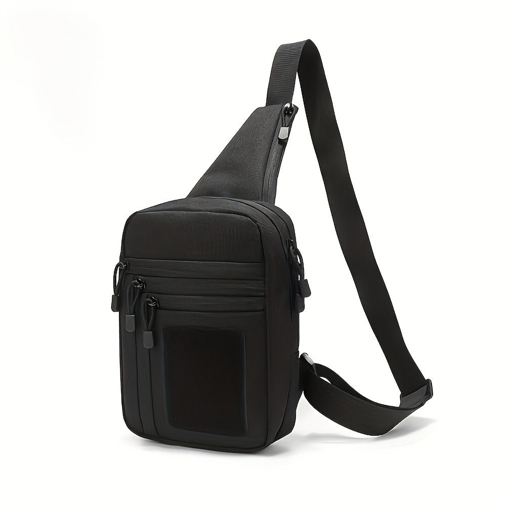 Shoulder Bag Tactical Concealed Carry Bag for Men with Chest Holster Multiple Compartments EDC Sling Bag for Daily Use Shooting Range Hiking Outdoor Activities - product image 6