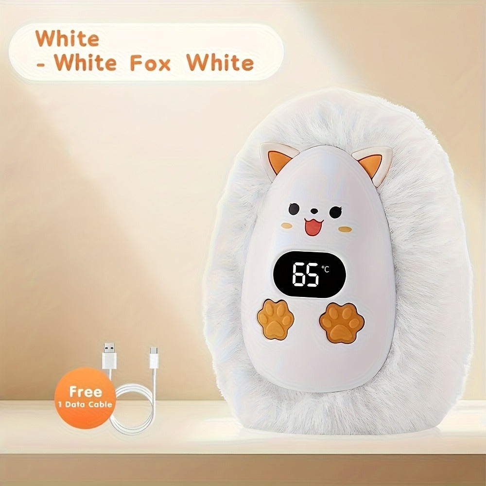 Plush Soft Cover, 3 Heat Settings, Fast Heating Pocket Warmer for Home, Office & Outdoor Winter Use, Great Gift for Family & Friends | Electric Hand Warmer USB - product image 6