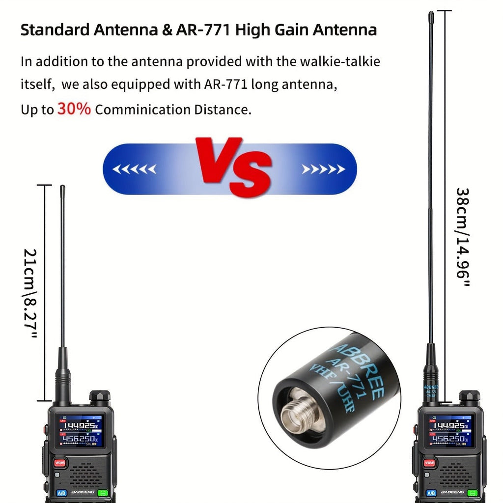 Baofeng Ham Radio 5RH Pro GPS 10W Long Range Walkie Talkie 2 Pack for Everyday Use - product image 4
