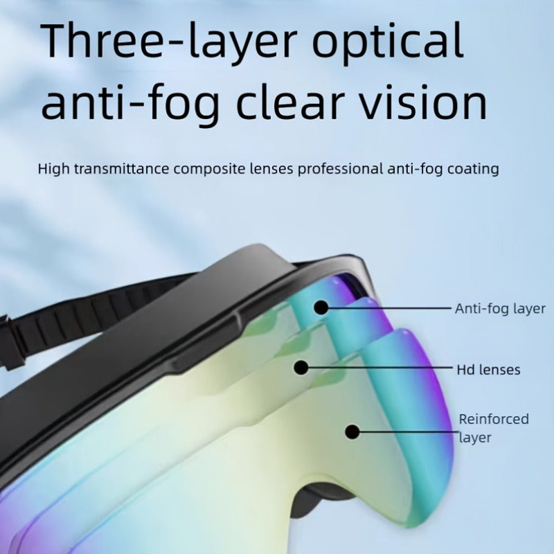 Anti-Fog Swimming Goggles Set | UV Protection, Earplugs & Nose Clip - product image 9