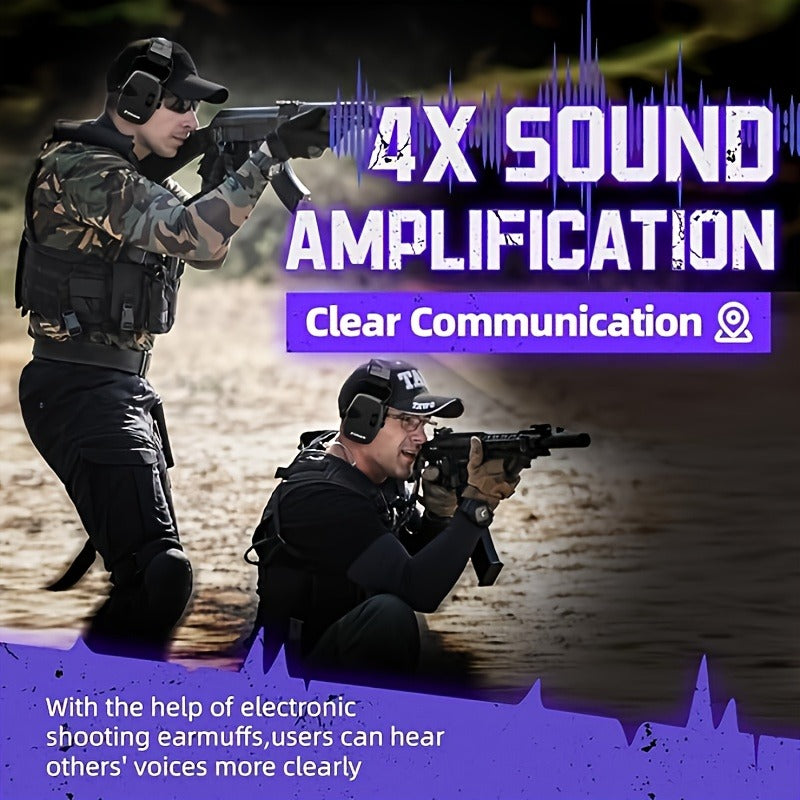 Sound Amplification | Electronic Shooting Earmuffs NRR 23dB - product image 7