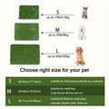 Washable Artificial Grass Mat, Anti-Odor, Indoor Outdoor Pet Toilet Pad for Dogs Cats, M & L Sizes | Reusable Dog Potty Training Pad - product image 4