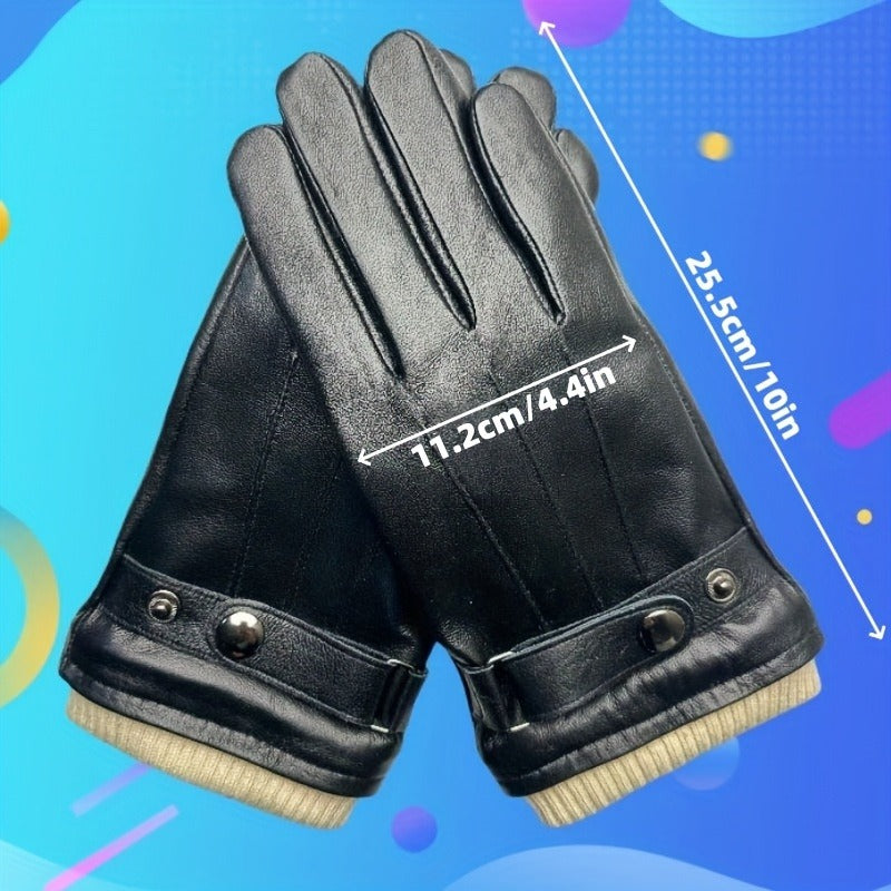 Thermal Ski Riding Cycling Driving Cold-Proof Touchscreen Warm Gloves for Outdoor Sports – Waterproof Winter Gloves for Men - product image 6