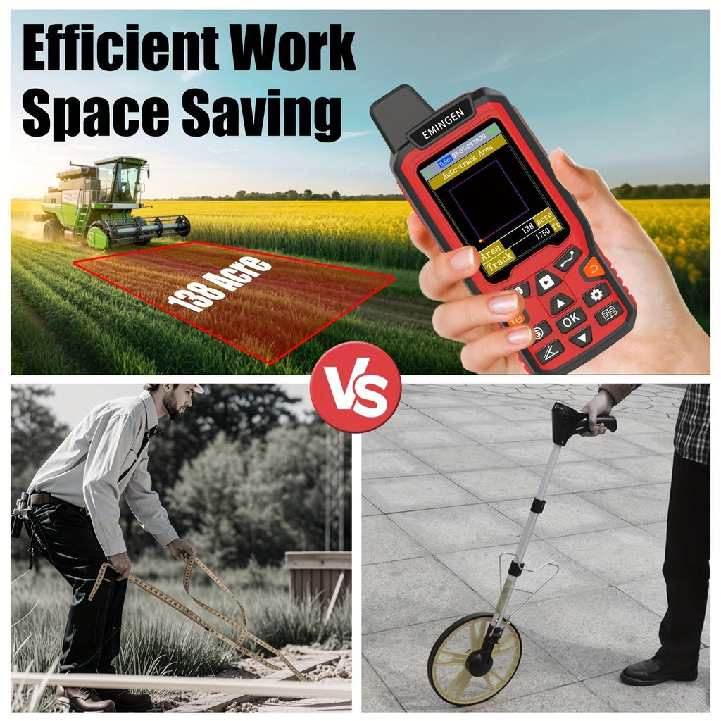 Handheld GPS Land Surveying Equipment | ZL180 | High-Precision 2.4" LCD Area Measuring Tool for Farmland, Forest, Ranch & Mining - product image 4
