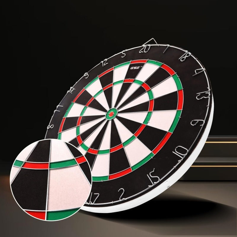 18 Inch Professional Sisal Bristle Dartboard Set – High-Density Double-Sided Board for Training Competition Game Night Christmas Gift – Regulation Size Steel - product image 5