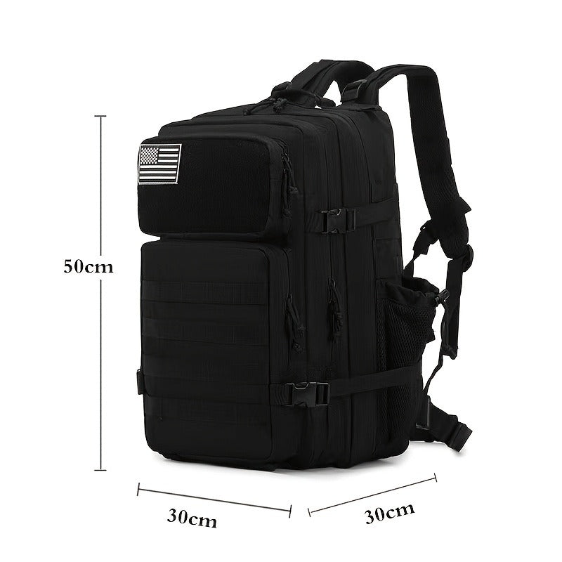 Tactical Backpack 45L | Military Rucksack for Men Women Hiking Camping Emergency 3-Day Bug Out Bag