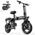 Commuter Electric Bike 14 Inch Folding E-Bike 650W Peak Motor 48V 10Ah Battery 25MPH 25-Mile Range Featherlight Mini Electric Bicycle for Adults - product image 6