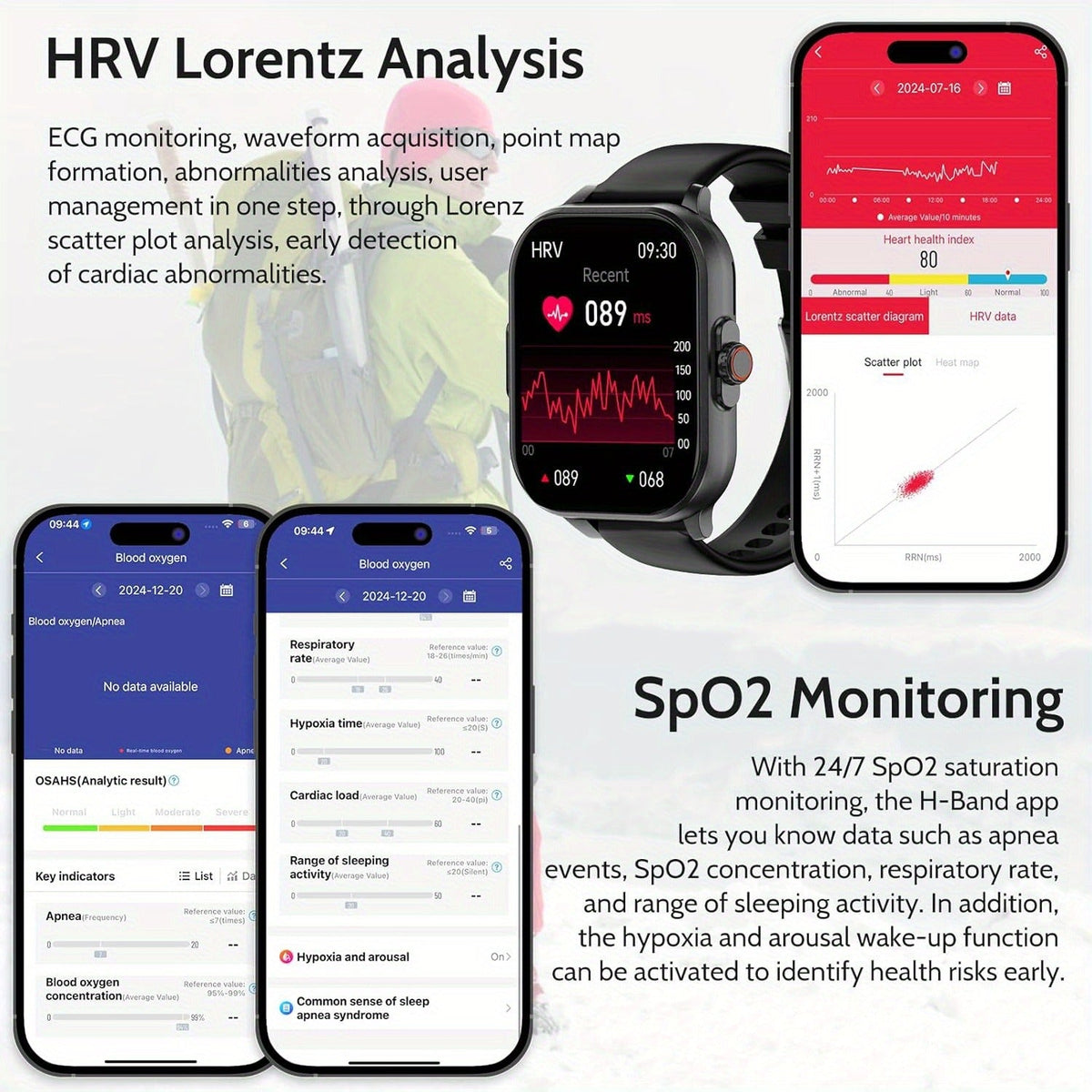Smartwatch Bluetooth 5.1 Calling 2.01 Inch Display Multi Sport Modes for Everyday Use - product image 5