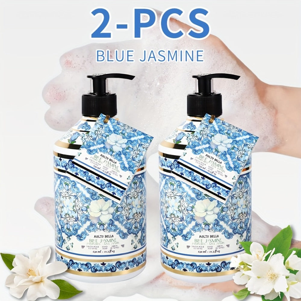 Moisturizing Liquid Hand Soap 2-Pack 21.3 fl oz Each — Foaming Pump Dispenser in 5 Scents, Gentle Gel Formula for All Skin Types, Bathroom Kitchen Office & Travel Hand Wash - product image 7