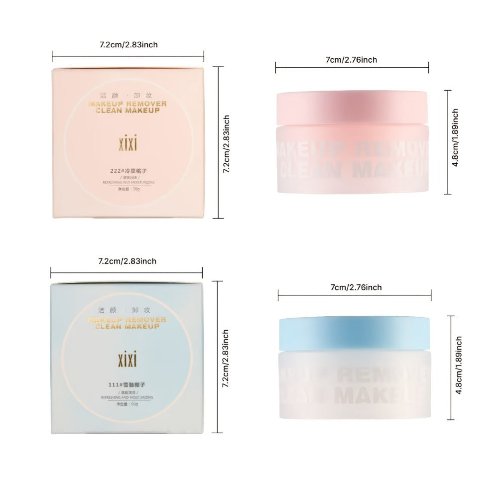 Makeup Remover Cleansing Balm Gentle Hydrating Fast-Melt Formula — Deep Cleanse Sensitive Skin, No Residue, Cold-Brewed Peach & Coconut Variants, Spa-Inspired Skincare 50g - product image 6