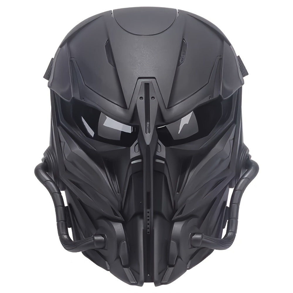 Breathable Sci-Fi Futuristic Half Mask for Halloween Cosplay, Rave Bar Club Music Festival, Photo Prop & Gift for Men Adults, Cool Collectible Accessory - product image 5