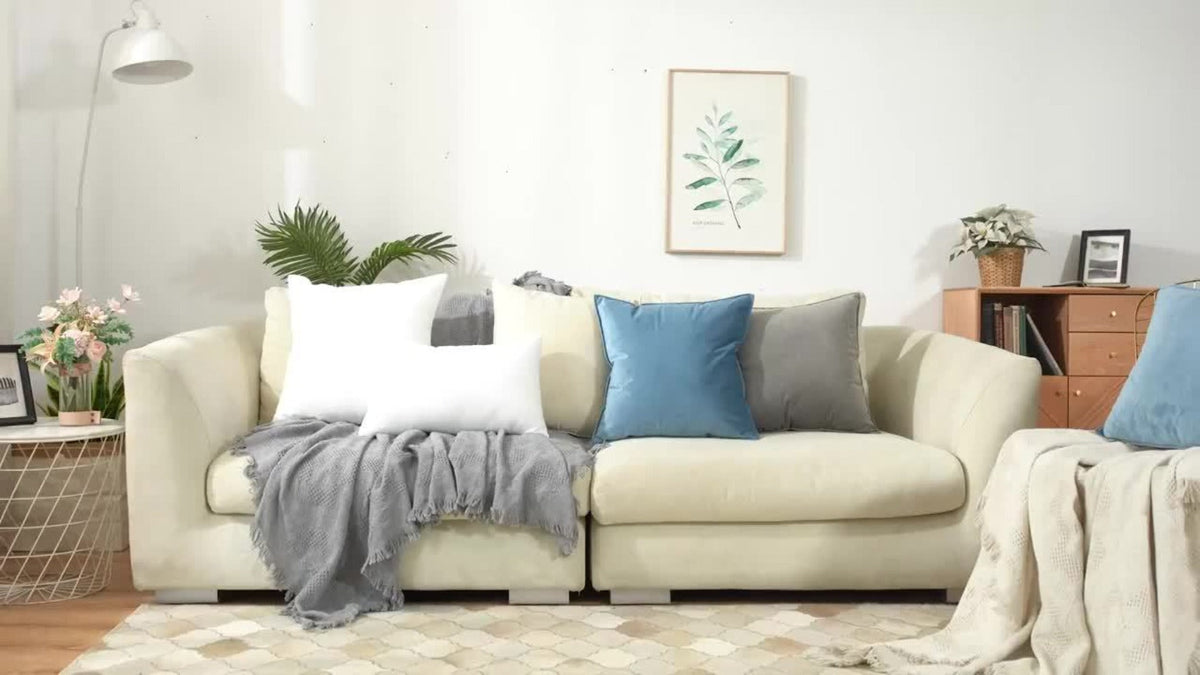 Throw Pillow Inserts Soft Fluffy Hypoallergenic Square Pillow Stuffing Washable Fiber Fill for Sofa Bedroom Living Room 14 16 18 20 22 Inch - product image 12