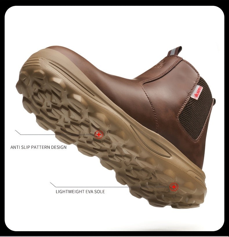 Men's Work Shoes, All-Season Labor Shoes, Work Boots, Comfortable Fabric Insoles, Casual Outdoor Sneakers, Construction Boots - product image 22