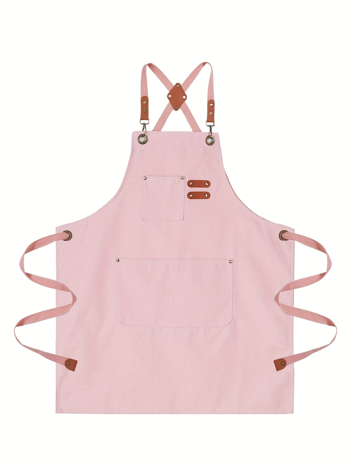 Festive Multi-Use Apron 12OZ Canvas Tool Apron With 3 Pockets - For Cooking, Gardening, Coffee Making, Thanksgiving & Christmas Gift Idea - Unisex Adjustable - product image 8