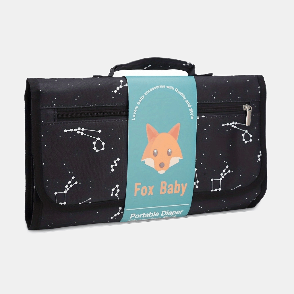 Portable Changing Mat Perfect for Changing Bags Or Changing Tables, One-handed Changing Mat, Travel Changing Mat, Perfect As A Shower Gift, Essential, Unisex - product image