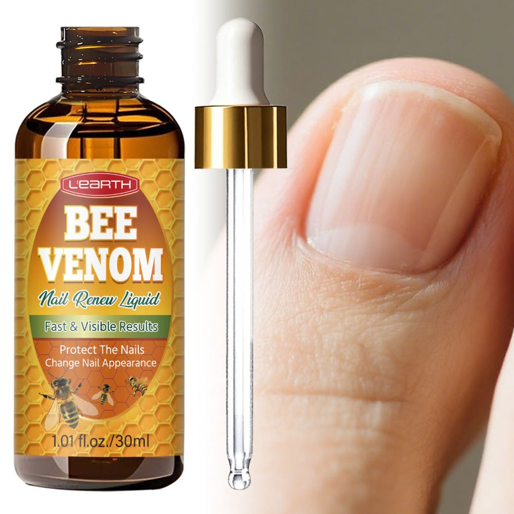 Toenail Repair Solution with Bee Venom Extra Strength Formula for Damaged Discolored Brittle Nails Nail Restoration Serum Visible Results in 7 Days 1.01 fl oz 30ml - product image 10