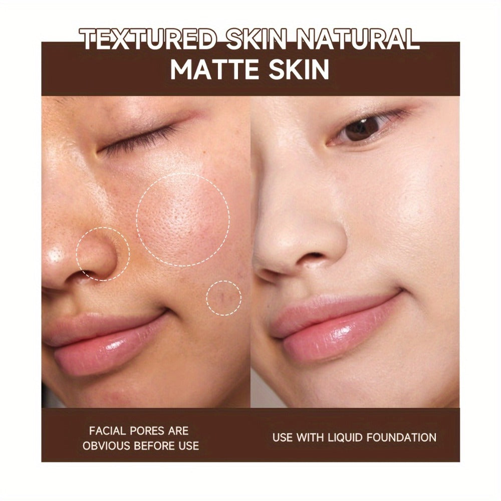 Matte Foundation Stick 2pcs Full Coverage Pore Minimizing — Long-Lasting Oil Control Korean Cosmetic Formula, Natural Concealer Moisturizing Base Makeup for Oily Combination Skin W - product image 7