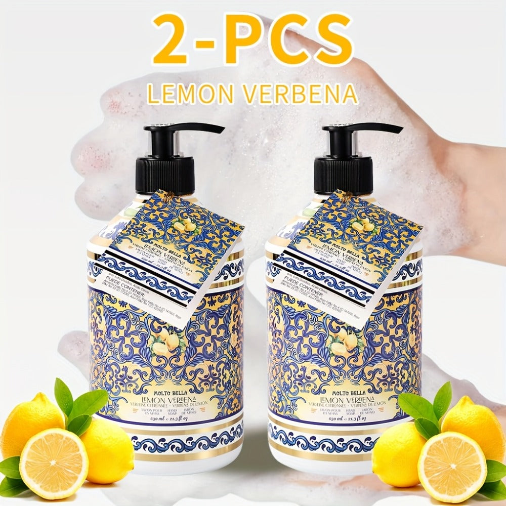 Moisturizing Liquid Hand Soap 2-Pack 21.3 fl oz Each — Foaming Pump Dispenser in 5 Scents, Gentle Gel Formula for All Skin Types, Bathroom Kitchen Office & Travel Hand Wash - product image 9