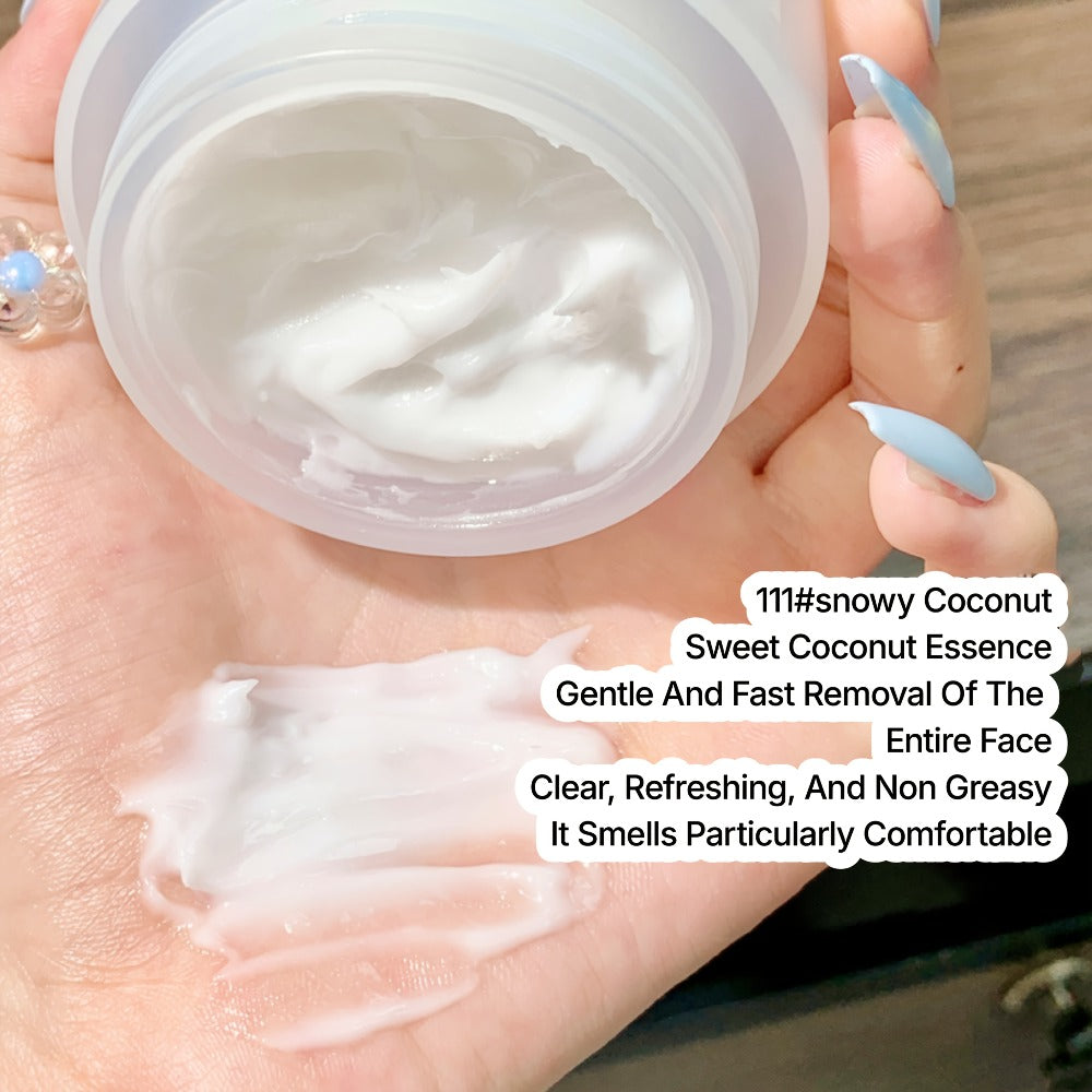 Makeup Remover Cleansing Balm Gentle Hydrating Fast-Melt Formula — Deep Cleanse Sensitive Skin, No Residue, Cold-Brewed Peach & Coconut Variants, Spa-Inspired Skincare 50g - product image 2