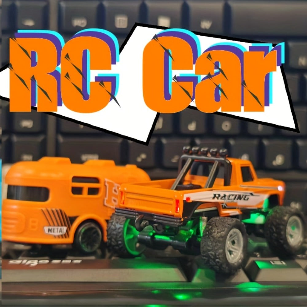 RC Off-Road Car with Alloy Body & Shock-Absorbing Chassis – Christmas Birthday Gift for Kids Teens – Remote Control Car for Boys Indoor Outdoor Racing Metal - product image 7