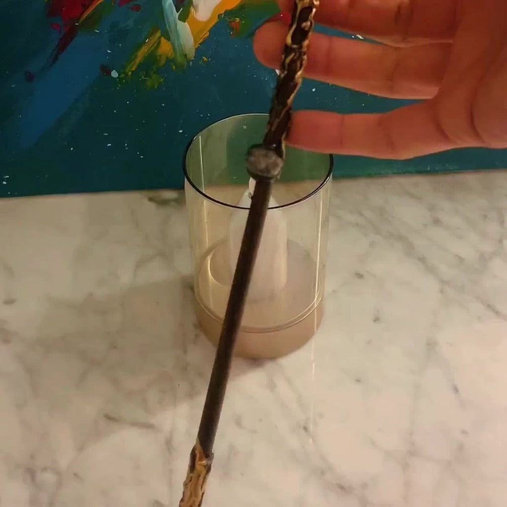 Handmade Astrology Wand All 12 Signs Aries Taurus Gemini Cancer Leo Virgo Libra Scorpio Sagittarius Capricorn Aquarius Pisces Cosplay Party Decor Birthday Gift | Zodiac Crystal Magic Wand with Gift Box