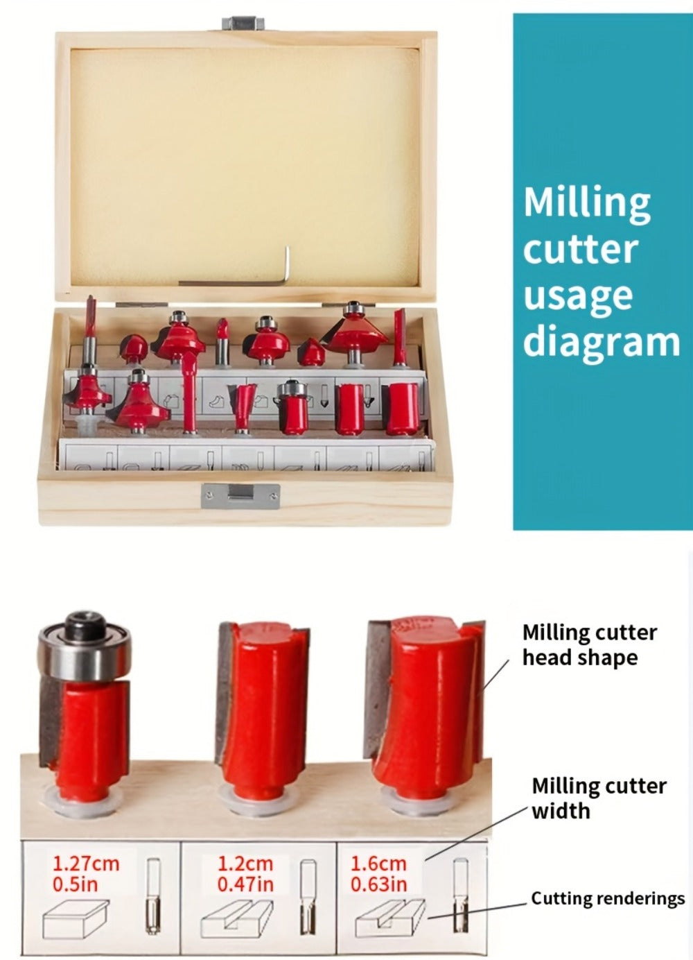 Wood Router 800W Trim Router for Woodworking - 35000RPM Electric Router with Edge Guide, Roller Guide, 6-Speed Adjustment for Precise Trimming, Profiling & Milling - product image 26
