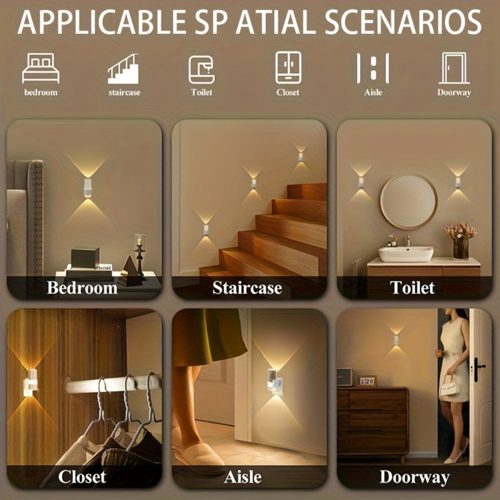 LED Plug-In Night Light with Dimmable 3000K Warm Light & Auto Sensor, 2 Pack for Hallway Bedroom - product image 7