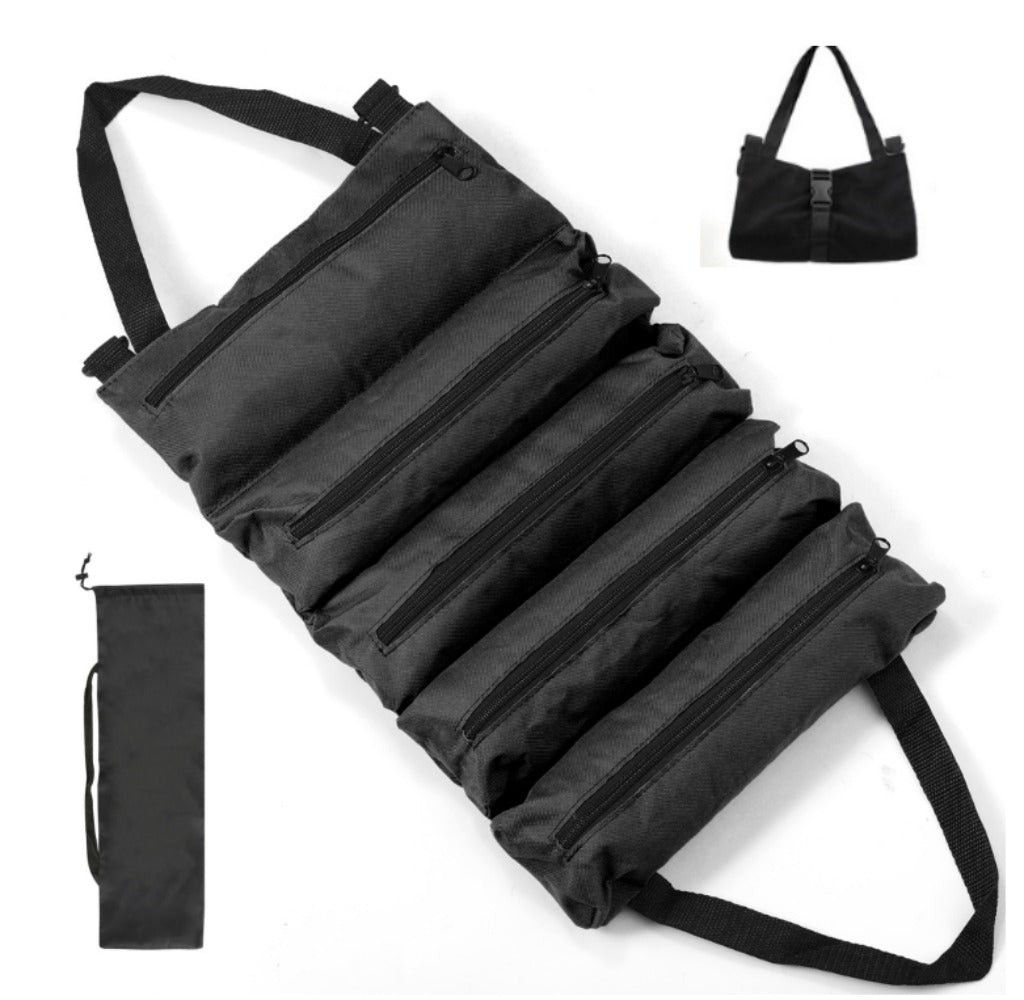 Collapsible Tool Bag Organizer for Hardware Storage | Foldable Tool Kit Bag for Carpentry Electricians Automotive Repairs Outdoor | Portable Buggy Bag Easy Transport - product image 18