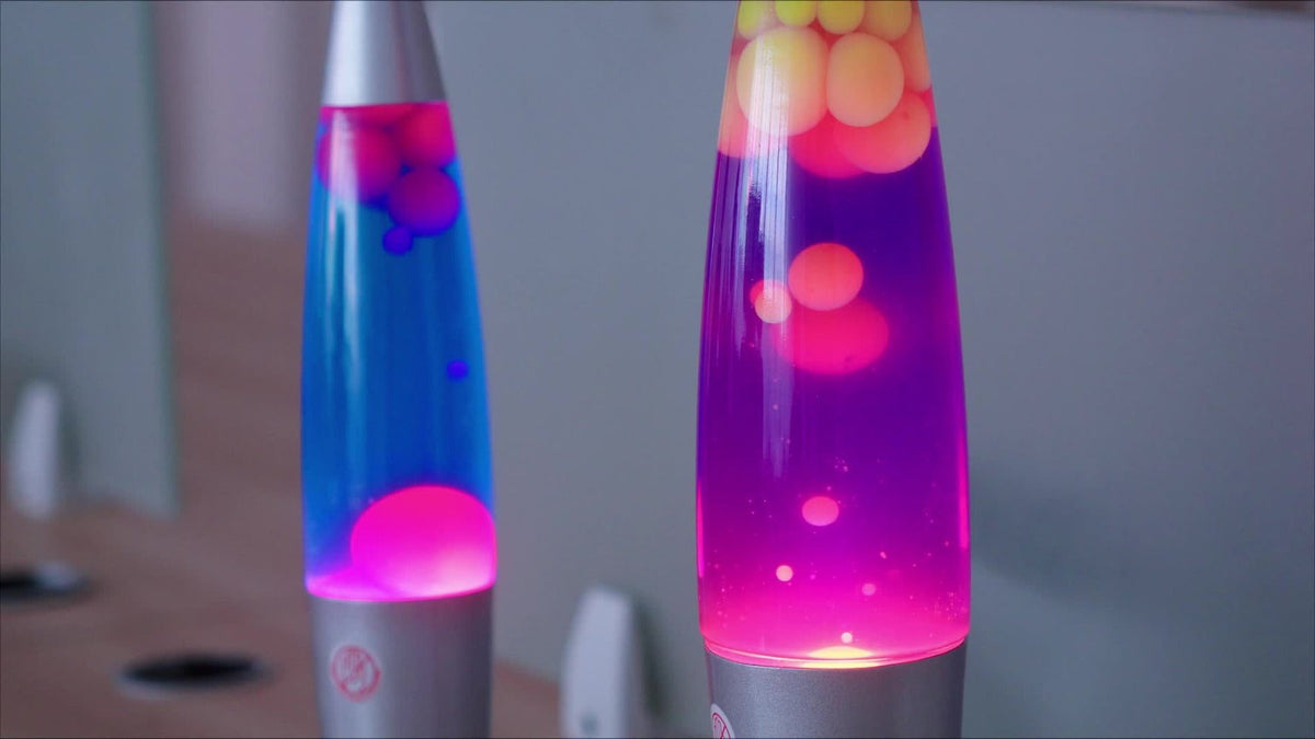 Lava Lamp 16 Inch for Bedroom Living Room Office, Relaxing Liquid Motion Lamp with Purple Water Yellow Wax, Retro Night Light Home Decor Accent - product image 9